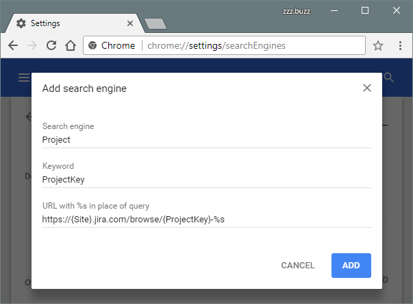 Add search engine